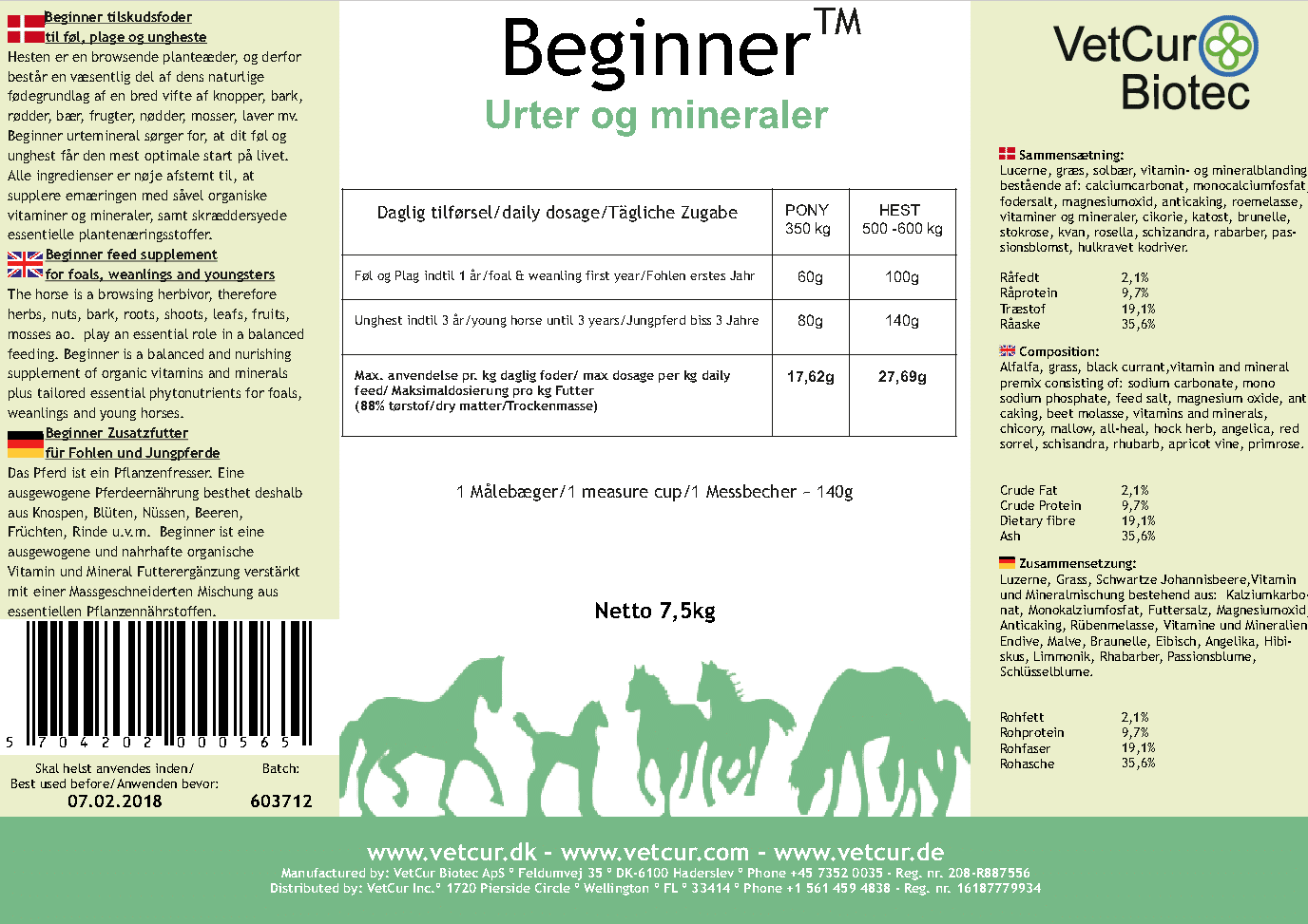 Beginner 5kg – Hest - Billede 2