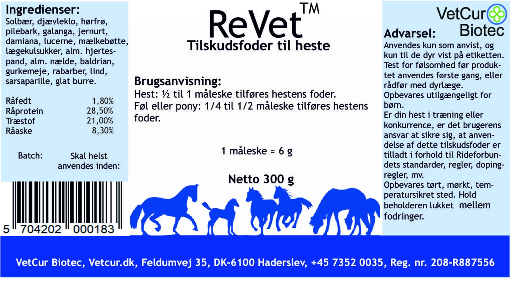 ReVet 300g – Hest - Billede 2