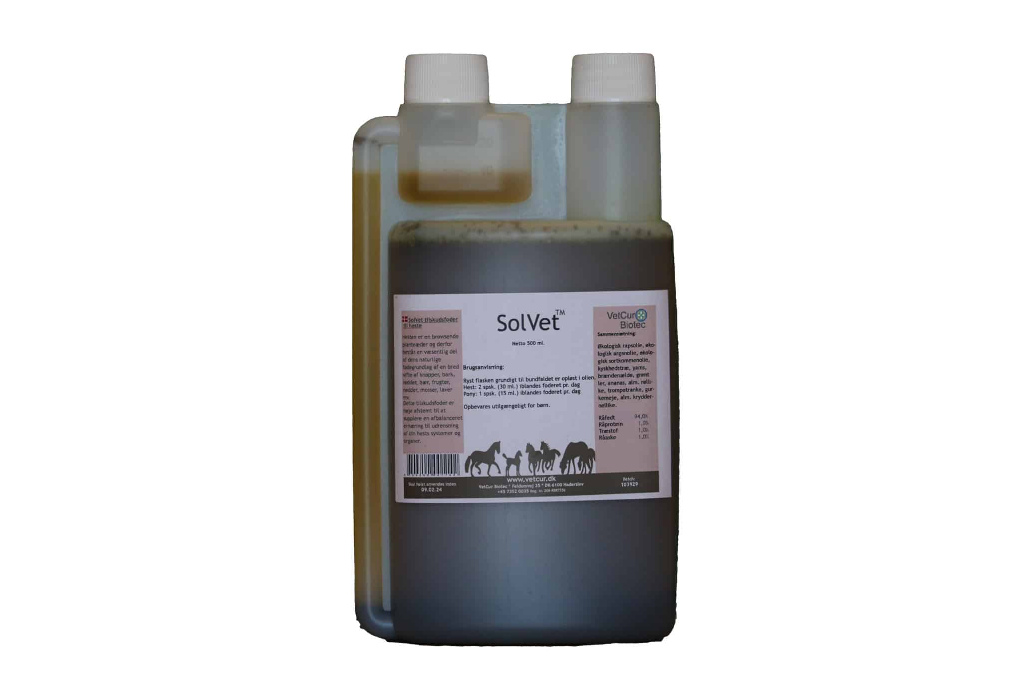 SolVet 500ml – Hest