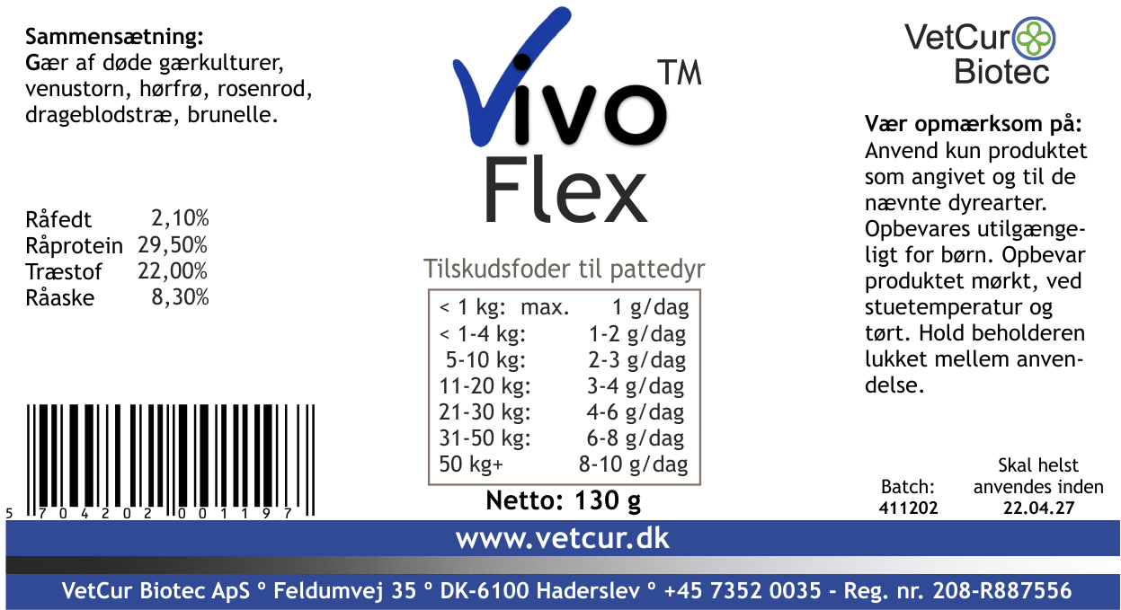 Vivo Flex – 130g - Billede 2