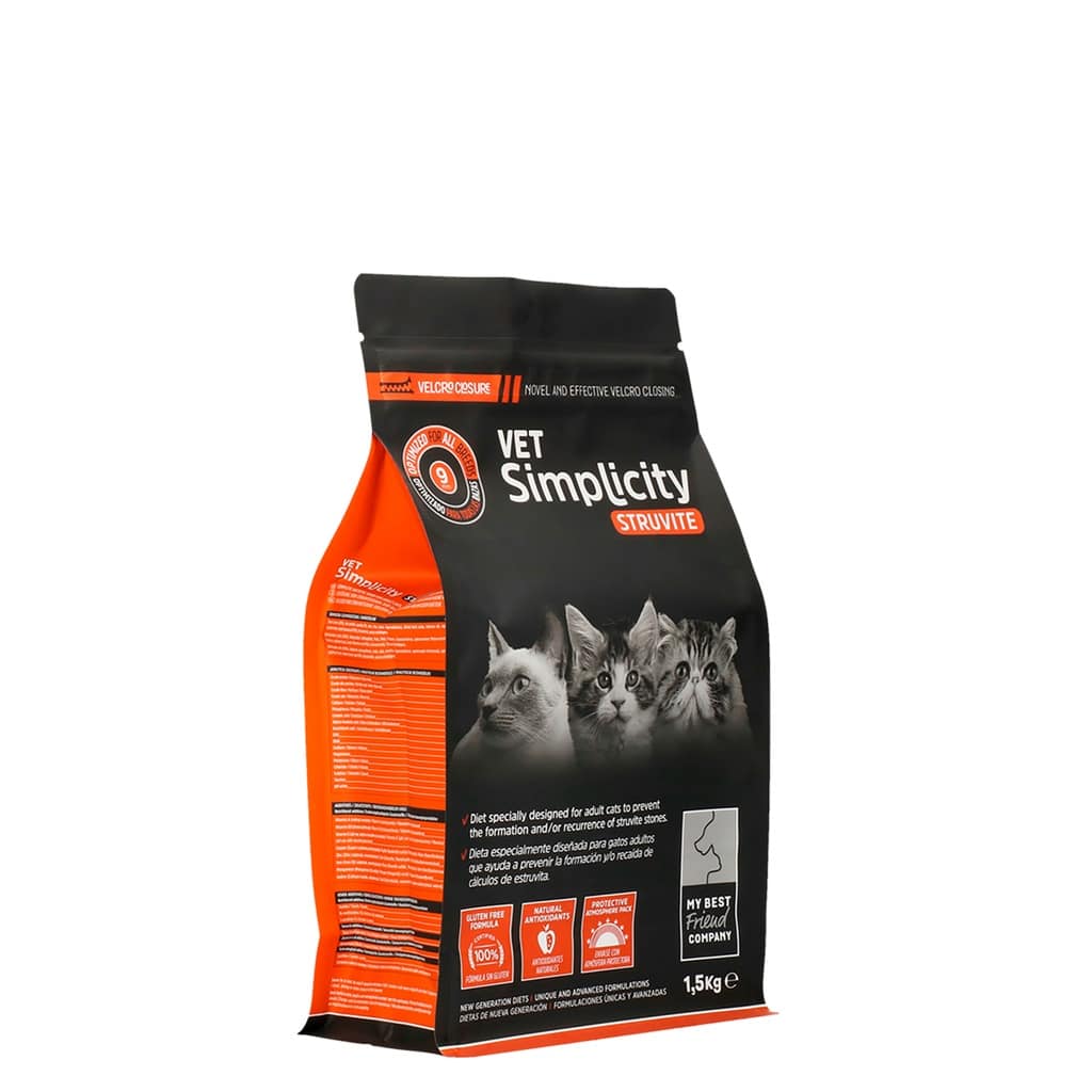 VetSimplicity CAT STRUVITE 4 x 1,5 kg